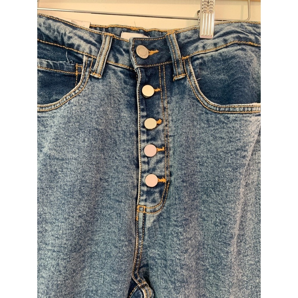 WE WORE WHAT NWT MSRP $158 Size 25 The Danielle High Rise Vintage Straight - Picture 3 of 7